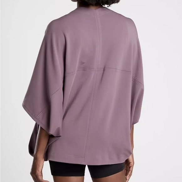 Athleta Cocoon Wrap Volcanic Violet - Picture 3 of 4